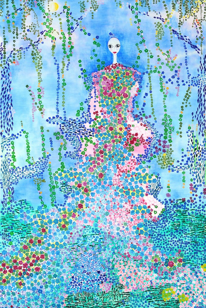 The Princess with The Golden Key(150cm x100cm)