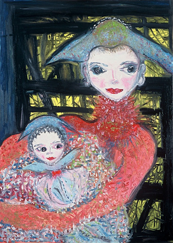 Mother and Baby (70cm x50cm)